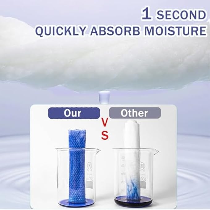 NALACAL FACE CLEAN TOWELS, ULTRA THICK DISPOSABLE FACE TOWELS, 80 COUNT FACIAL WASH CLOTH FOR SENSITIVE SKIN, FACIAL TISSUE FOR SKINCARE AND MAKEUP REMOVER (2 PACK) - Image 4